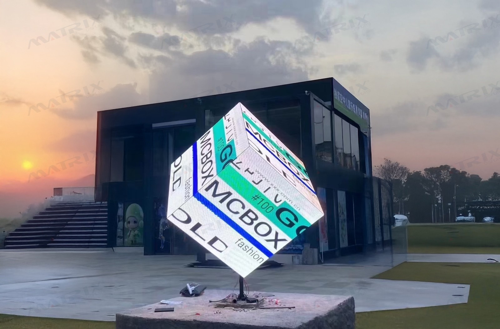 outdoor led cube display screen outdoor led cube display screen